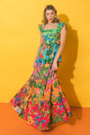 South of Rio Tiered Maxi Dress FINAL SALE
