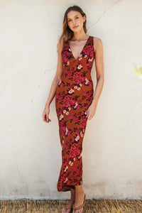 Vintage Garden Maxi DRess