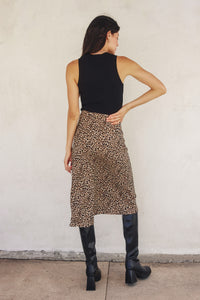 Wild One Bias Cut Skirt