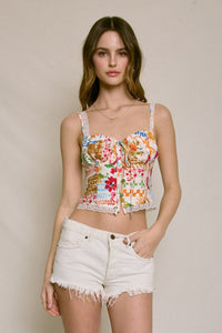 Picnic Corset Top