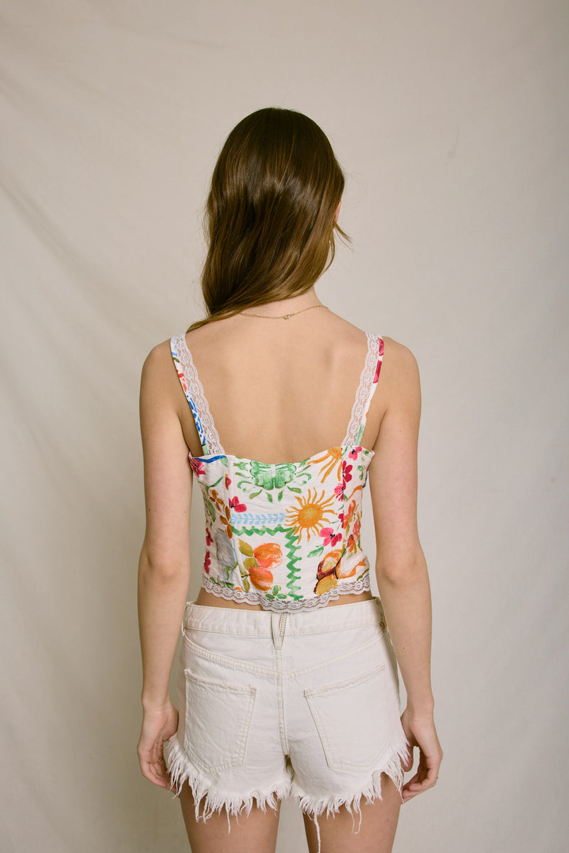 Picnic Corset Top