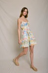 Summer Swing Printed Mini Dress