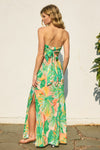 Papaya Breeze Maxi Dress