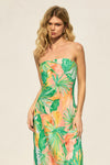 Papaya Breeze Maxi Dress