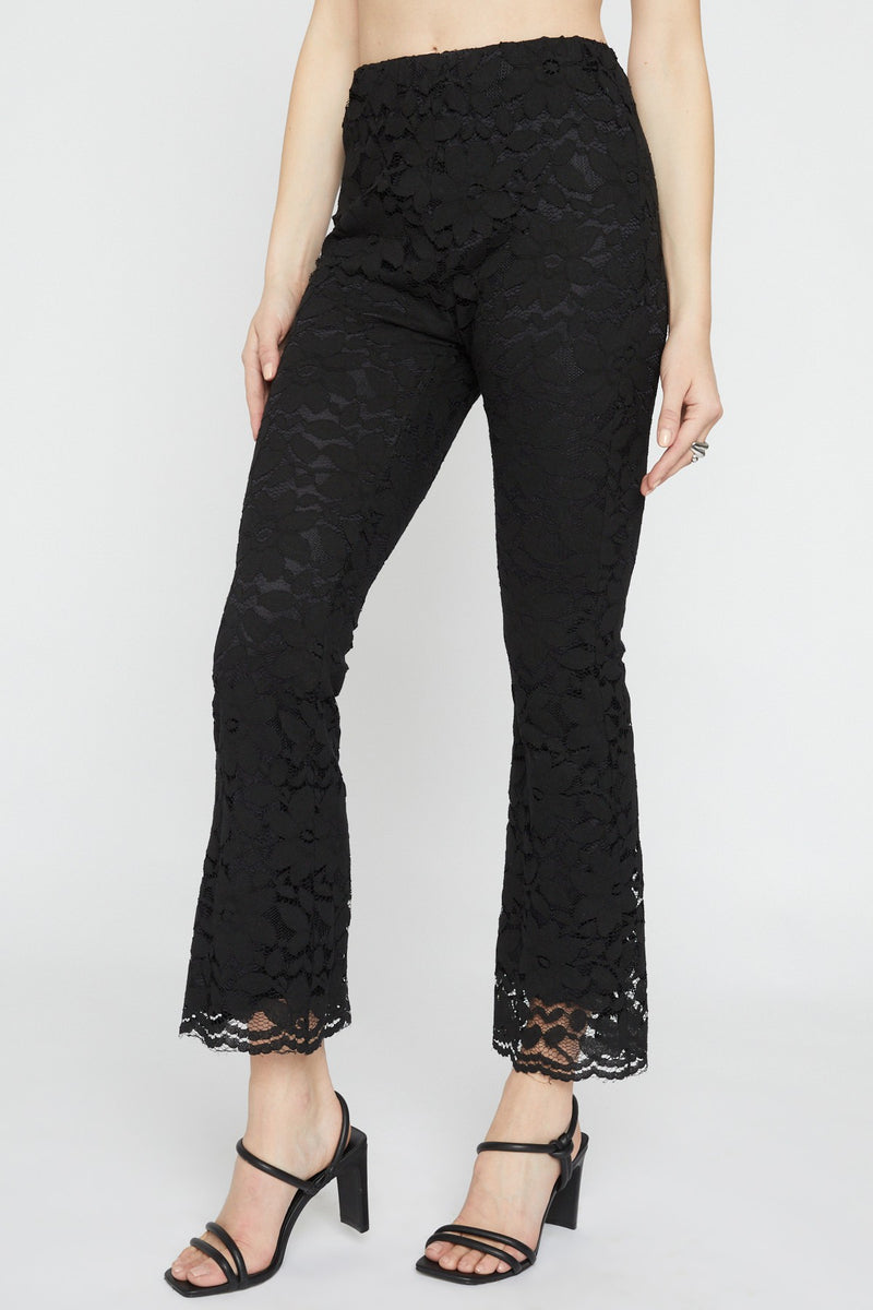 Becca Pull On Lace Flare Pant