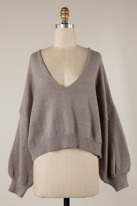 Cozy V Neck Sweater