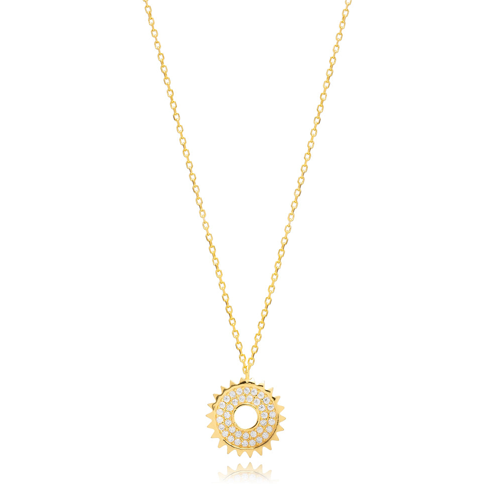 Alexa Sun Pendant Necklace