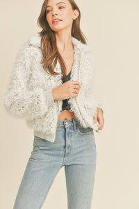 Cozy Cozy Fur Bomber Jacket