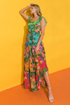South of Rio Tiered Maxi Dress