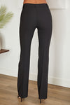 Rebecca Slim Flare Black Pant