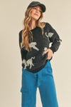 Go Wild Leopard Print Sweater