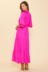 Think Pink Maxi Dress
