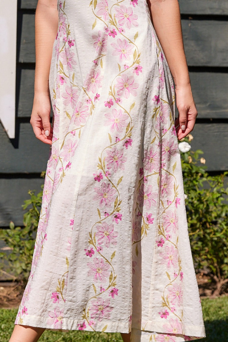 Secret Garden Low Back Maxi Dress