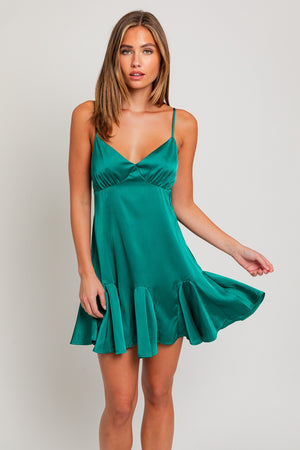 Green with ENvy Mini Dress