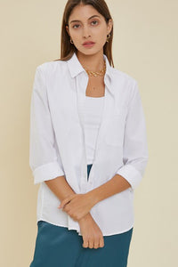 The Classics Button Down Top