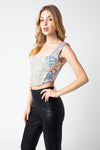 Shimmer Corset Sequin Top FINAL SALE