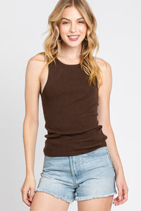 Chocolate Sweater Tank