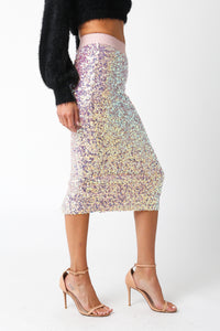 My Way Sequin Skirt