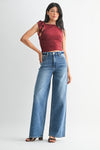 High Rise Palazzo Wide Leg