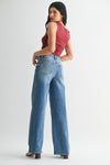 High Rise Palazzo Wide Leg
