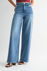 High Rise Palazzo Wide Leg