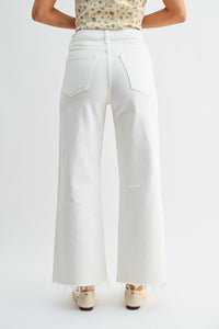 Elizabeth Slim Wide Leg Jean