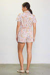 Blooming for Daze Floral Twill Romper