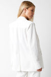 Christine Classic Blazer in White FINAL SALE