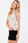 Ribbed Basic Sweater Tank MORE COLORS