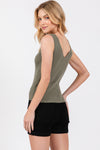Ribbed Basic Sweater Tank MORE COLORS