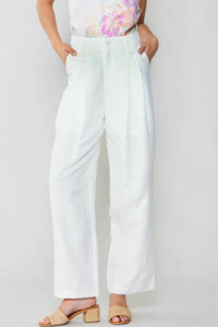 Summer in the city Wide Leg Pants in White