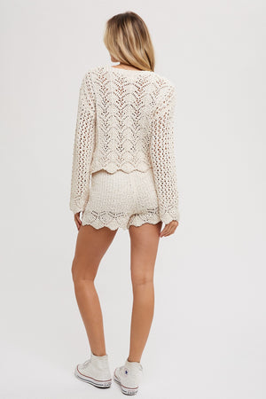 Crochet Away Sweater and Short set