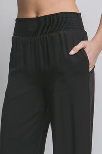 Walk in the Park Wide Leg Pants in Black