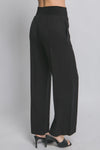 Walk in the Park Wide Leg Pants in Black