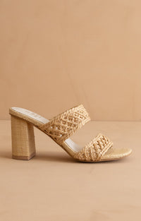 Malia Raffia Heel