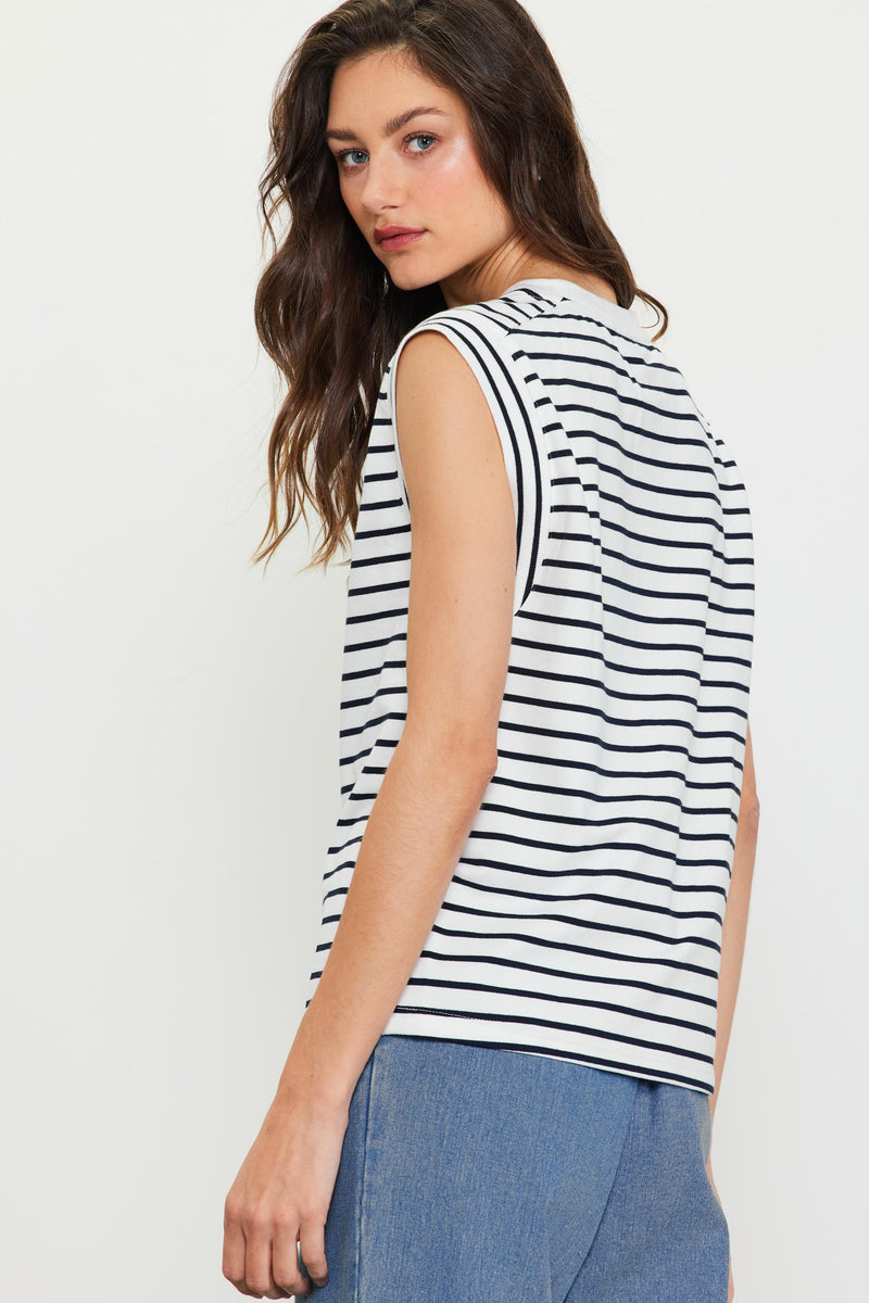 Beach Waze Stripe Top MORE COLORS