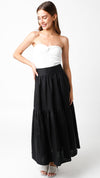 Avaline Linen Maxi Skirt