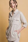 Boardwalk Oversized Linen Button Down MORE COLORS