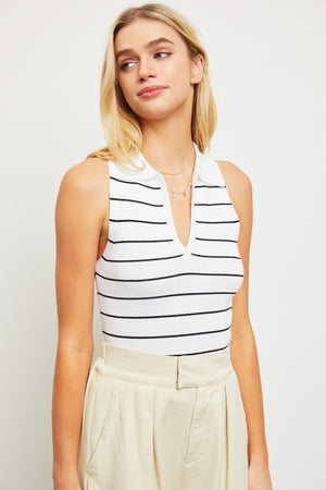 Rich Chic Striped Top