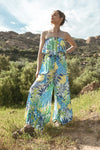 Tropical Delight Wide Leg Jumpsuit FINAL SALE