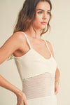 Crochet Vacay Maxi Dress In Ivory