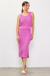 Pismo Beach Sweater and Skirt Set  in Rose Violet FINAL SALE