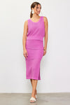 Pismo Beach Sweater and Skirt Set  in Rose Violet