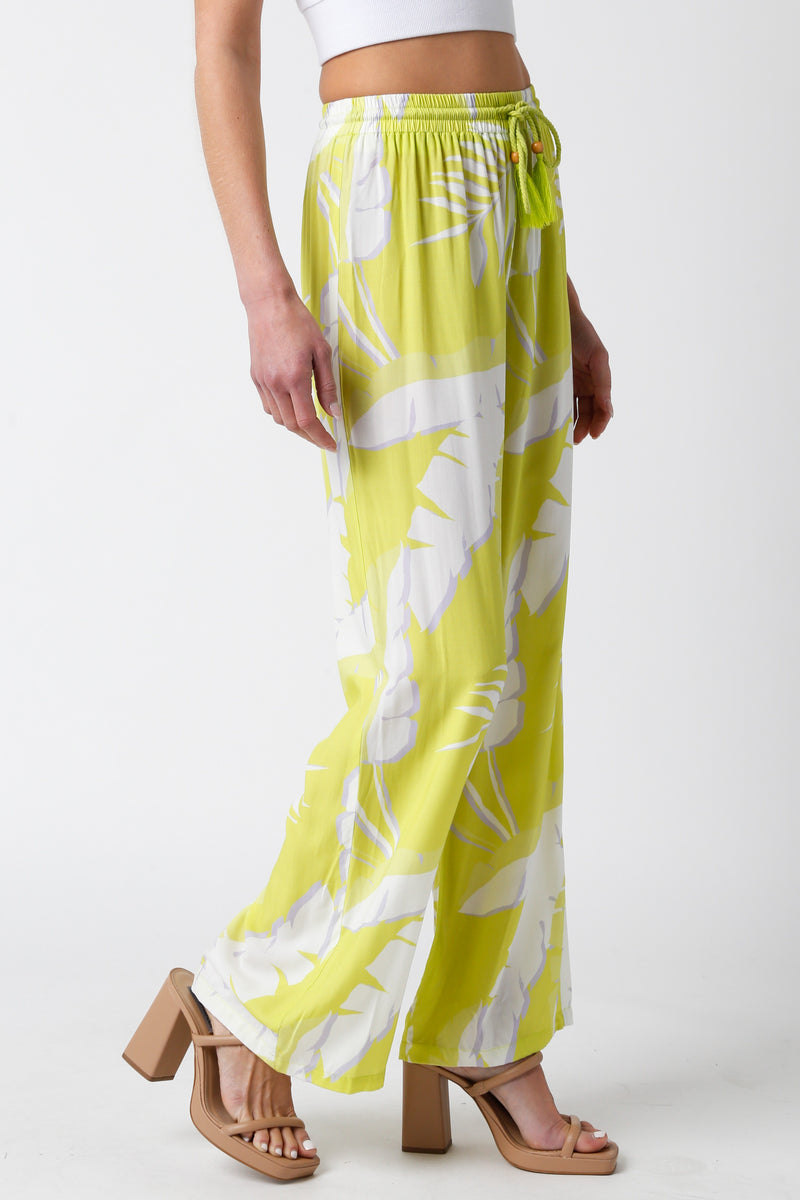 Kiara Tropical Print Pant