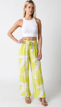 Kiara Tropical Print Pant