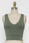 Double Layer Crop Top More Colors