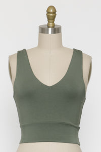 Double Layer Crop Top More Colors