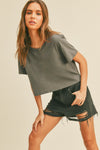 Cropped Basic T Shirt MORE COLORS