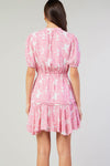 Pink Petunia Mini Dress