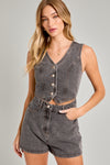 Westside Vest and Short Romper